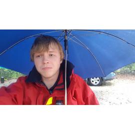 Self-portrait by James Byrne, Paluma, 2019. 