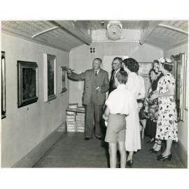 Arts train, Commonwealth Jubilee, Townsville, 1951