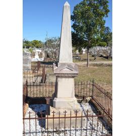 The grave of John Angus McDonald, West End Cemetery, Townsville