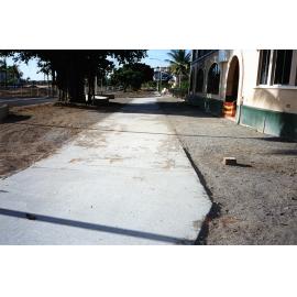 Work in progress near the Seaview Hotel during the strand redevelopment, Townsville, 8 May 1999