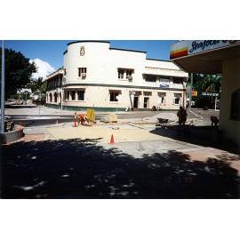 Work in progress near the Seaview Hotel during the strand redevelopment, Townsville, 12 May 1999