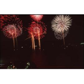Fireworks at VP50 / Townsville City Council staff