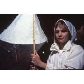 Peace lantern at VP50 / Townsville City Council staff