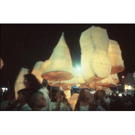 Peace lantern parade at VP50 / Townsville City Council staff
