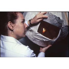 Peace lantern, VP50 / Townsville City Council staff