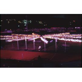 VP50 peace lantern display / Townsville City Council staff