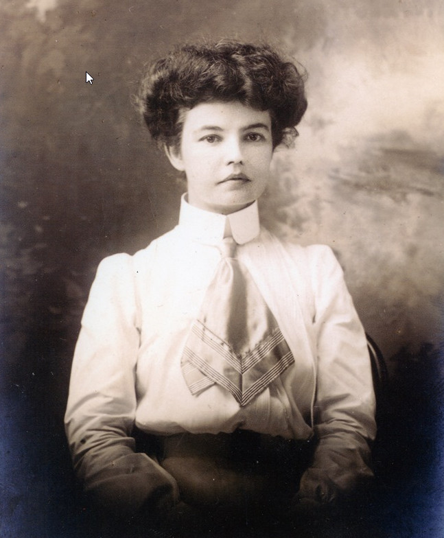 Portrait of Myra Rendle, 14 December 1911.