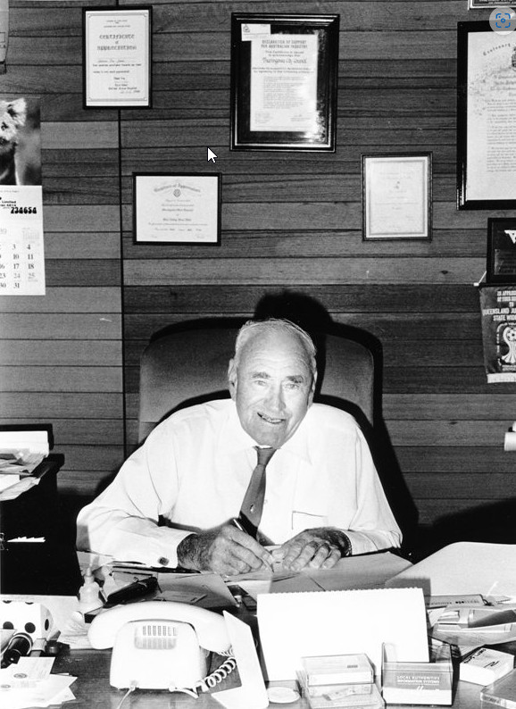 First Mayor of Thuringowa, Mr Dan Gleeson.